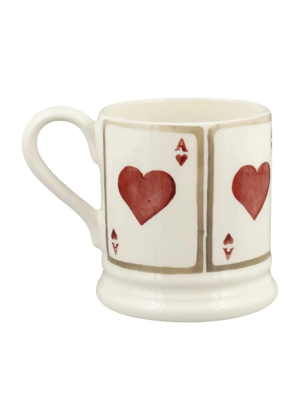 Ace Of Hearts 1/2 Pint Mug