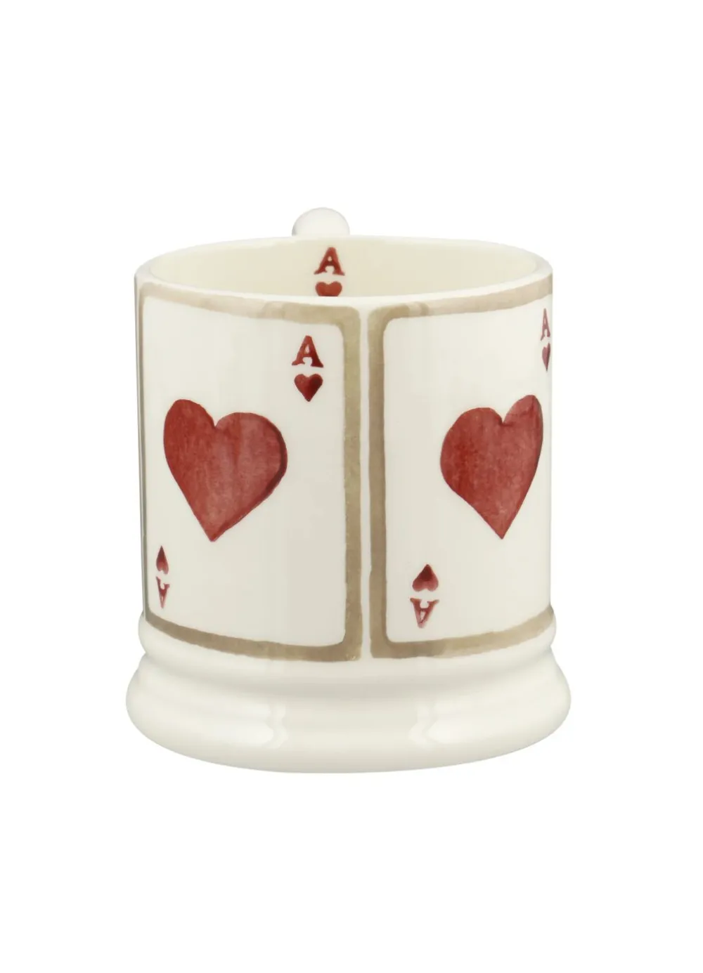 Ace Of Hearts 1/2 Pint Mug