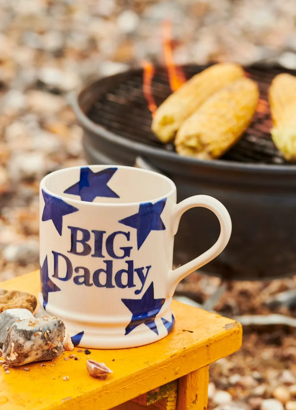 Big Blue Star Big Daddy Large Mug