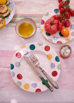 Big Polka Dots Large Dinner Plate, 10.5 Inch