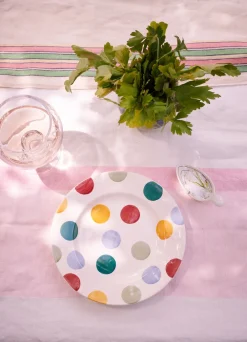 Big Polka Dots Medium Dinner Plate, 8.5 Inch