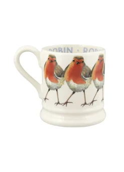 Birds Robin 1/2 Pint Mug