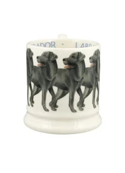 Black Labrador 1/2 Pint Mug
