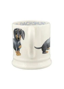 Black & Tan Dachshund 1/2 Pint Mug