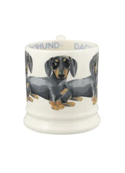 Black & Tan Dachshund 1/2 Pint Mug