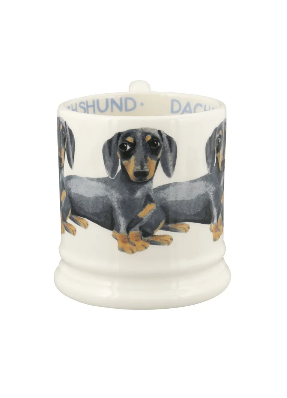 Black & Tan Dachshund 1/2 Pint Mug