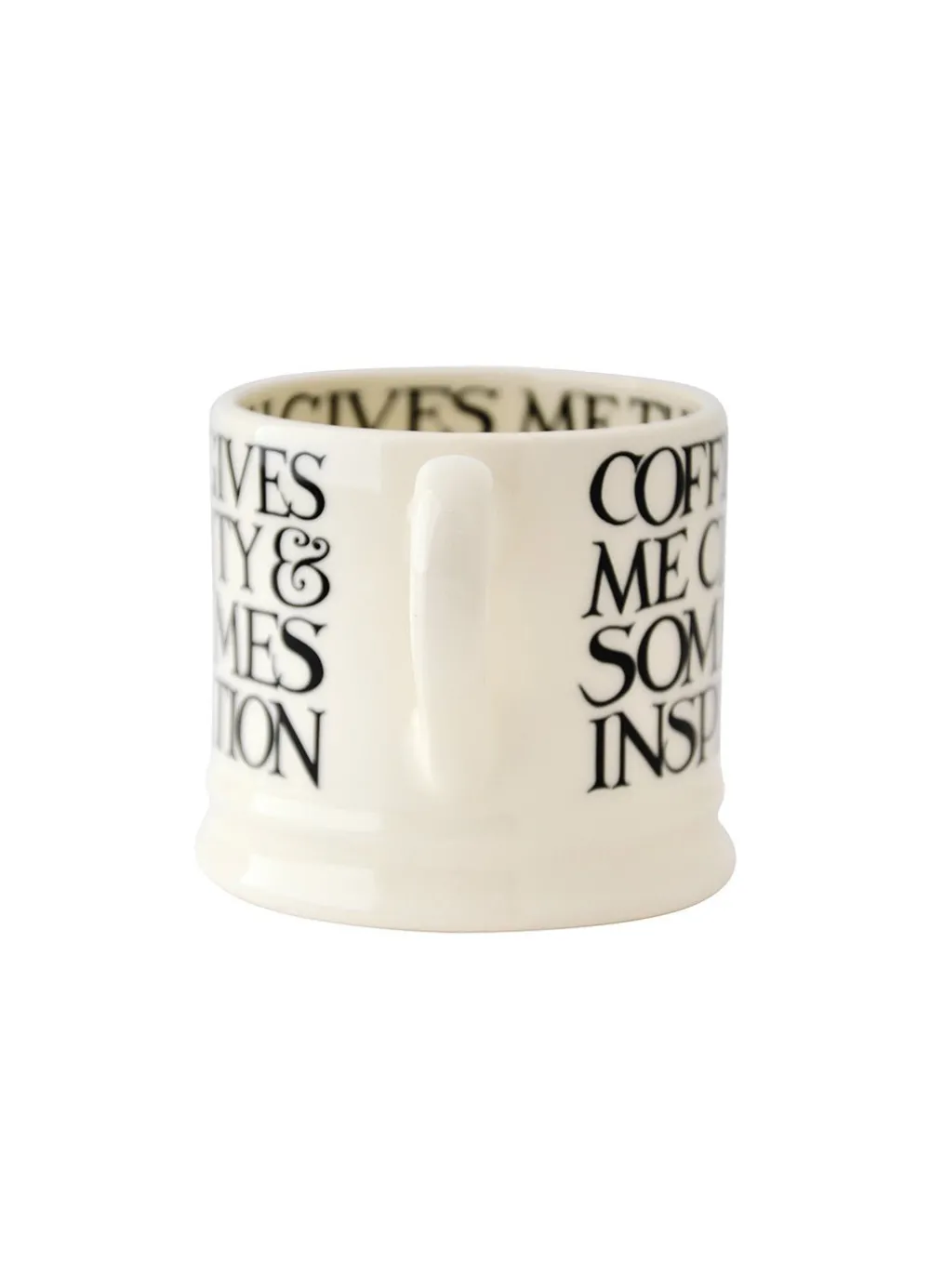 Black Toast All Over Small Mug