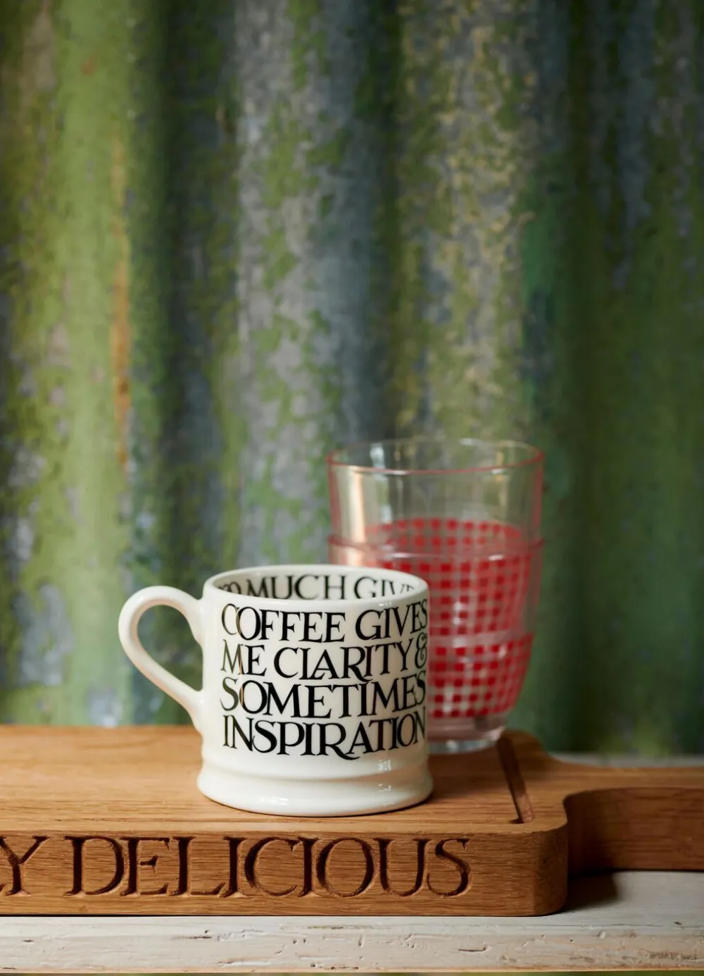 Black Toast All Over Small Mug