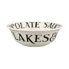 Black Toast Cereal Bowl