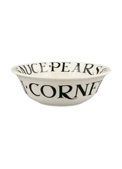 Black Toast Cereal Bowl