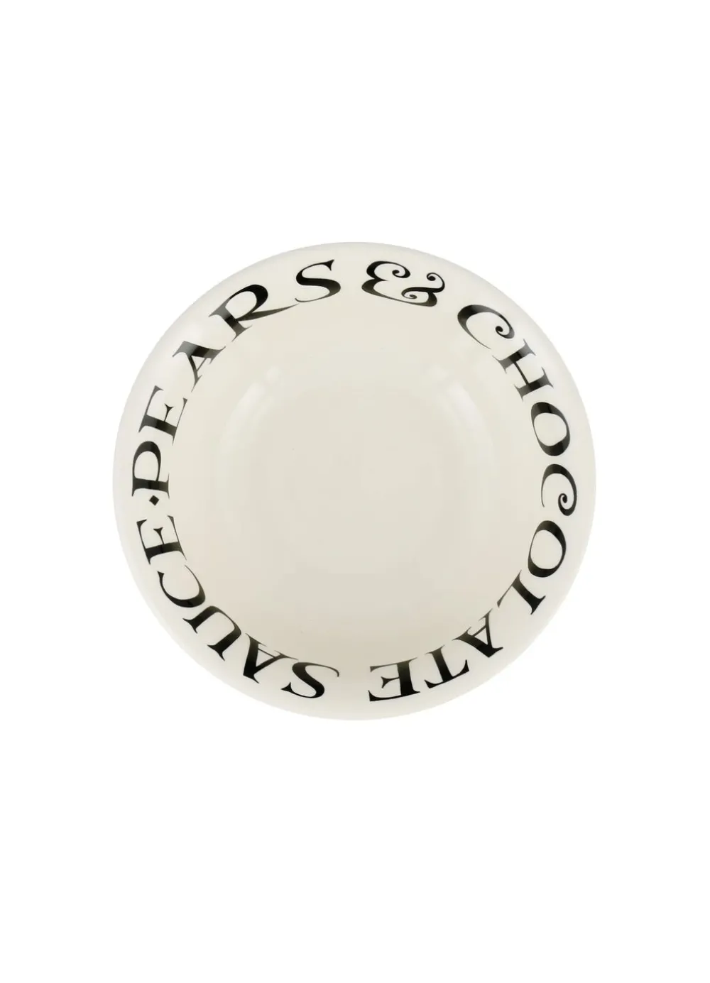 Black Toast Cereal Bowl