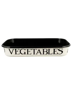 Black Toast 34Cm Enamel Roasting Tray