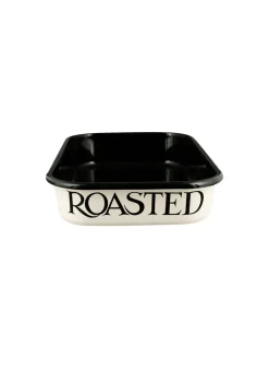 Black Toast 34Cm Enamel Roasting Tray