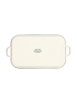 Black Toast Enamel Roasting Dish with Handles 40cm