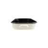 Black Toast Enamel Roasting Dish with Handles 38cm