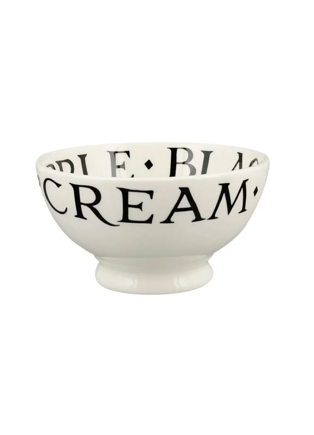 Black Toast French Bowl