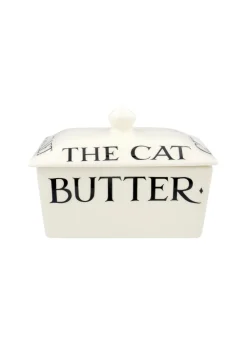 Black Toast Half a Pound Small Butter Dish