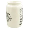 Black Toast Marigolds & Nasturtiums Large Jam Jar