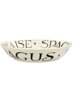 Black Toast Medium Pasta Bowl