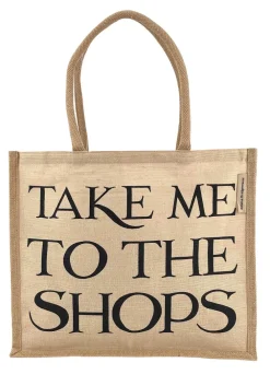 Black Toast Medium Shopper Bag