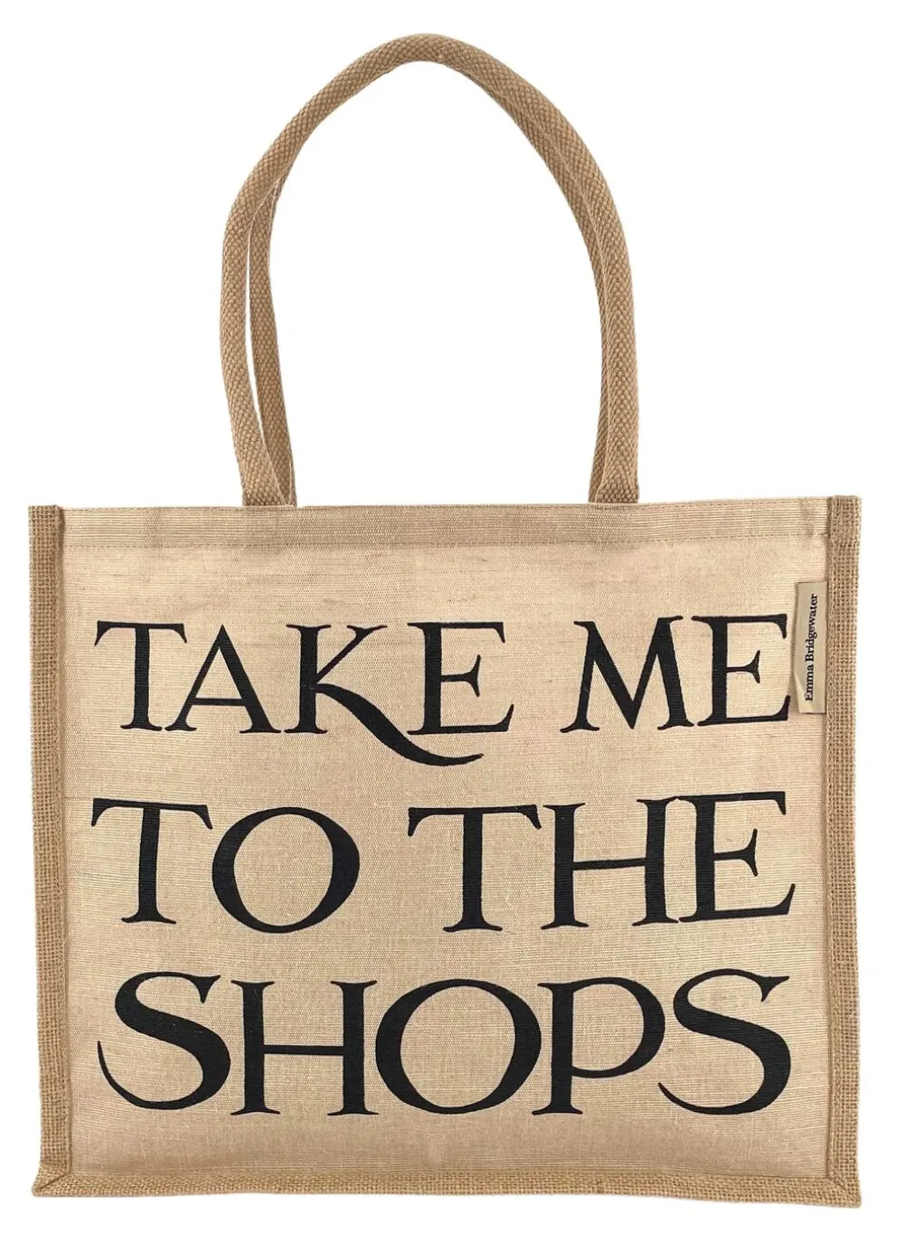 Black Toast Medium Shopper Bag