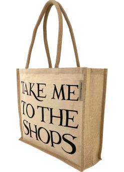 Black Toast Medium Shopper Bag