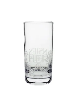 Black Toast Medium Straight Sided Crystal Glass Vase
