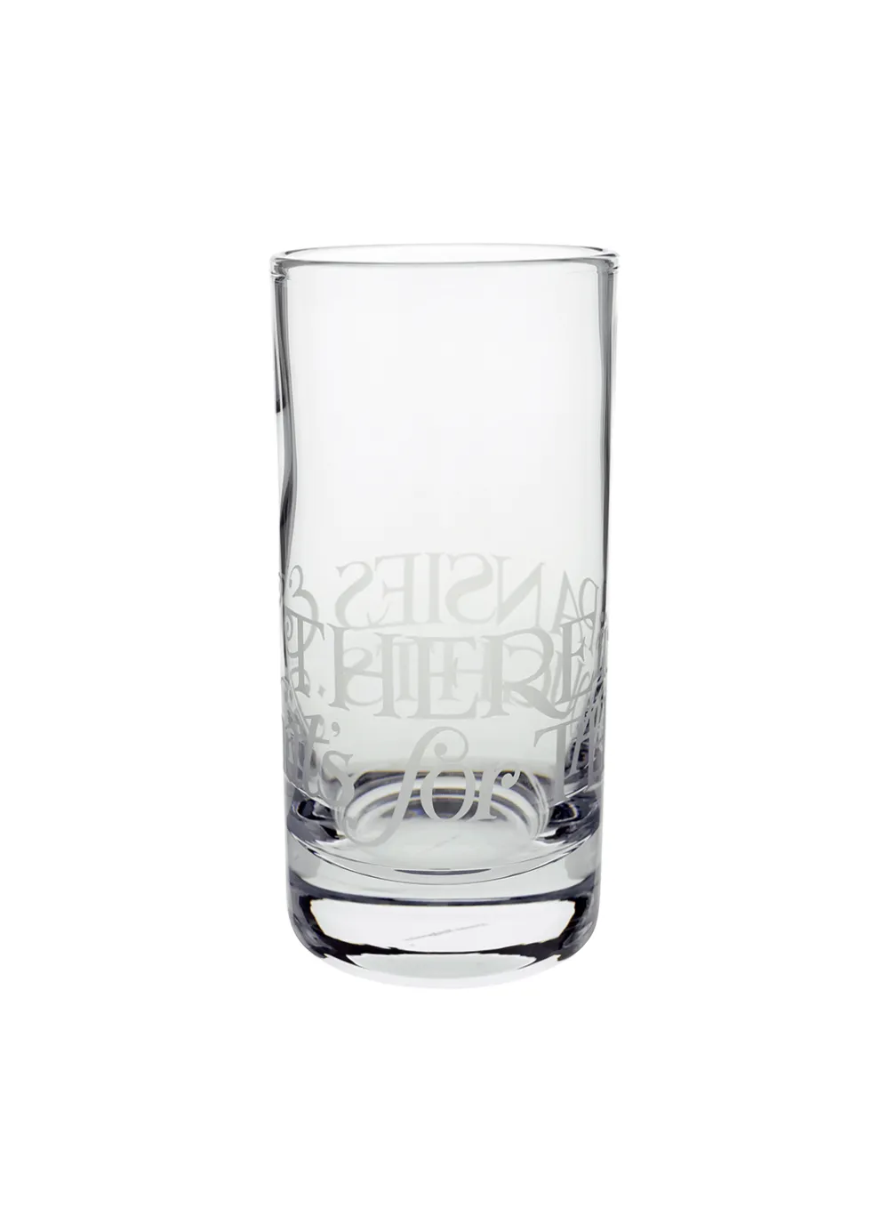 Black Toast Medium Straight Sided Crystal Glass Vase