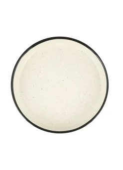 Black Toast Medium Summer Enamel Pie Dish