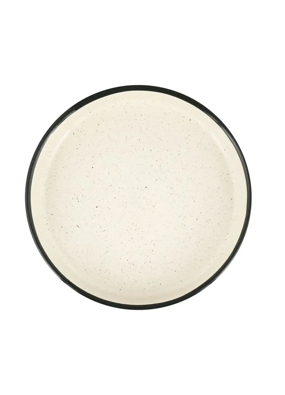 Black Toast Medium Summer Enamel Pie Dish