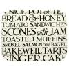Black Toast Rectangular Birch Tray