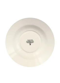 Black Toast Soup Plate