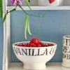 Black Toast Strawberries & Cream French Bowl