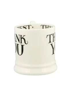Black Toast Thank You 1/2 Pint Mug