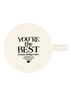 Black Toast Thank You 1/2 Pint Mug