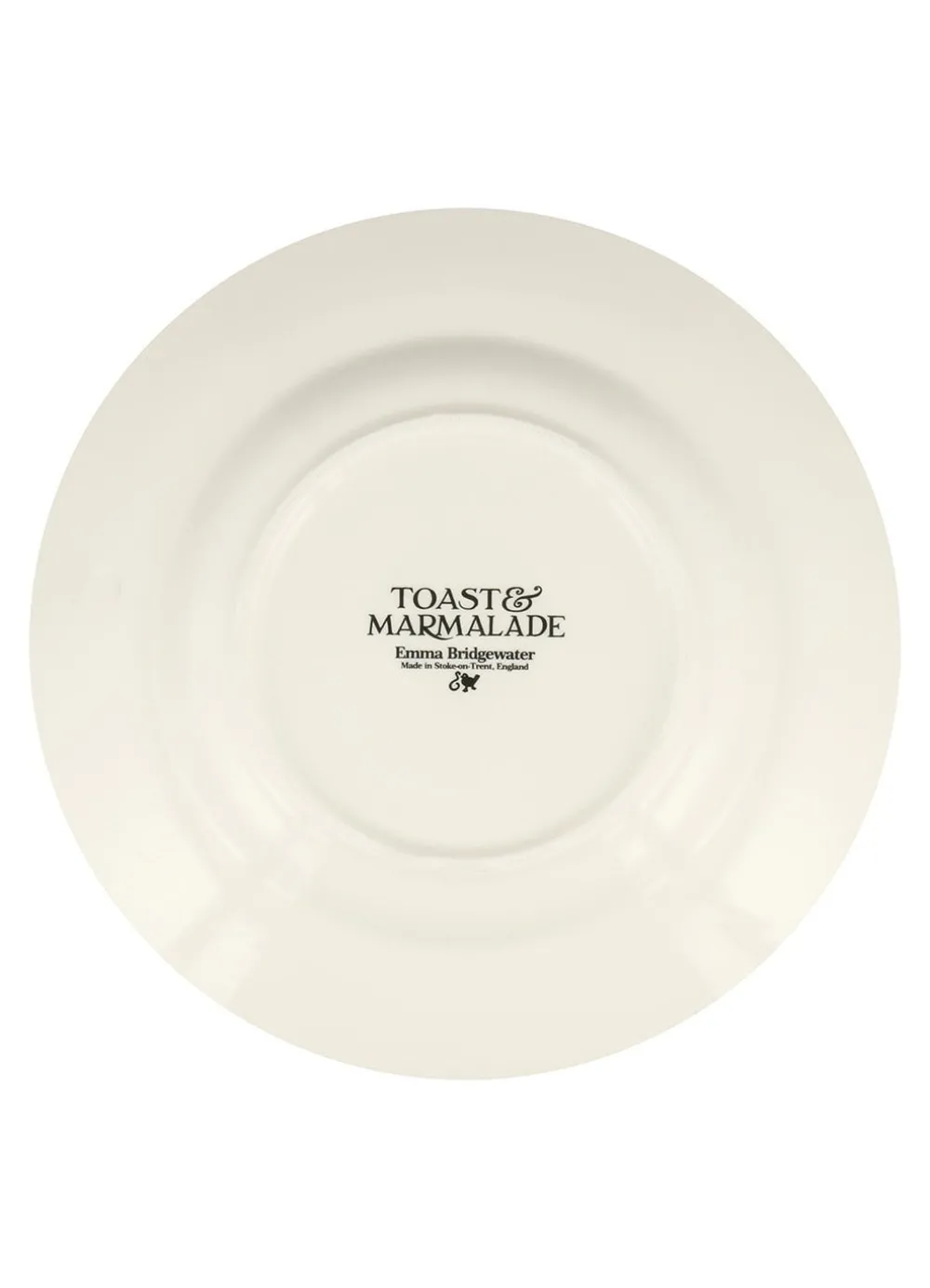 Black Toast Veggies Large Dinner Plate, 10.5 Inch