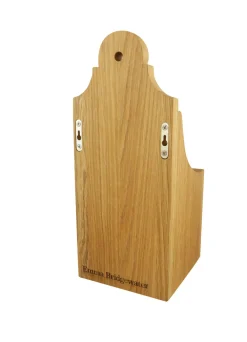 Black Toast Wooden Wall Hanging Storage Box