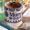 Blue Hen & Border Mum 1/2 Pint Mug