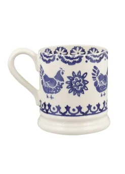 Blue Hen & Border Mum 1/2 Pint Mug