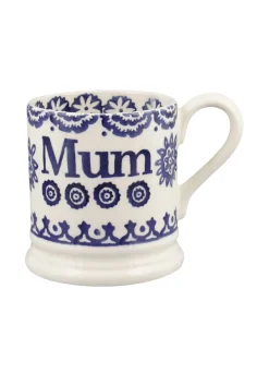 Blue Hen & Border Mum 1/2 Pint Mug