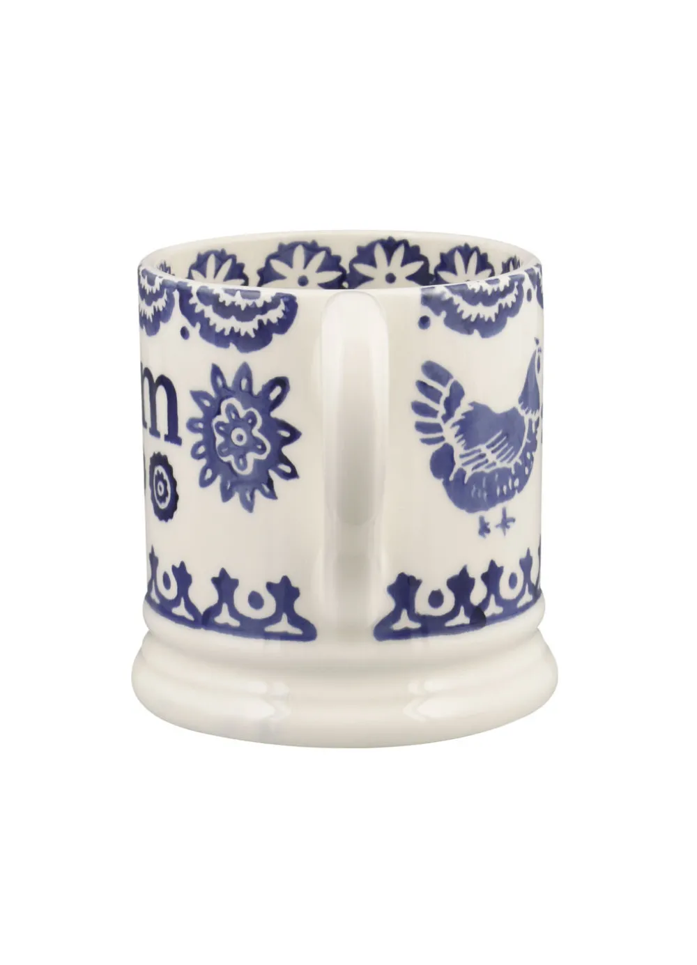 Blue Hen & Border Mum 1/2 Pint Mug