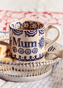Blue Hen & Border Mum 1/2 Pint Mug