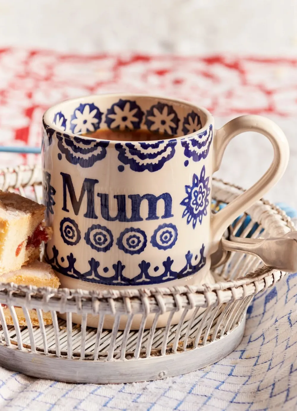 Blue Hen & Border Mum 1/2 Pint Mug