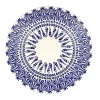 Blue Shells Large Dinner Plate, 10.5 Inch