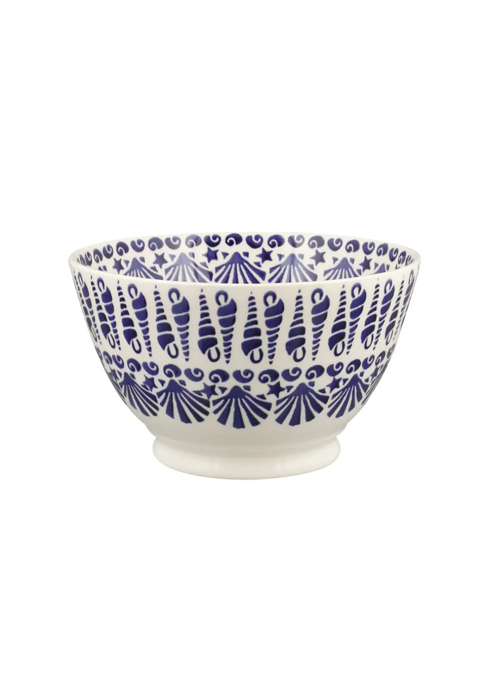Blue Shells Medium Old Bowl
