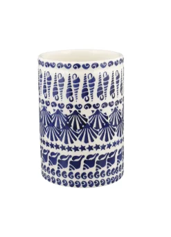 Blue Shells Medium Vase