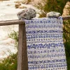 Blue Shells Table Runner