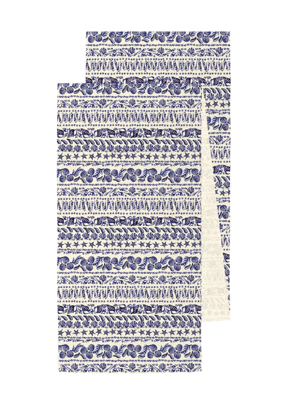 Blue Shells Table Runner