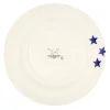 Blue Star Large Dinner Plate, 10.5 Inch