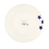 Blue Star Medium Dinner Plate, 8.5 Inch